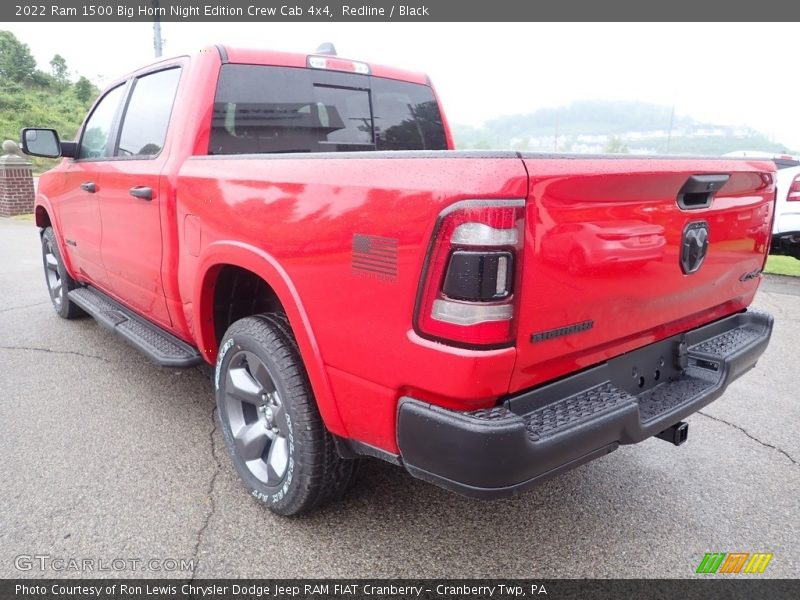 Redline / Black 2022 Ram 1500 Big Horn Night Edition Crew Cab 4x4