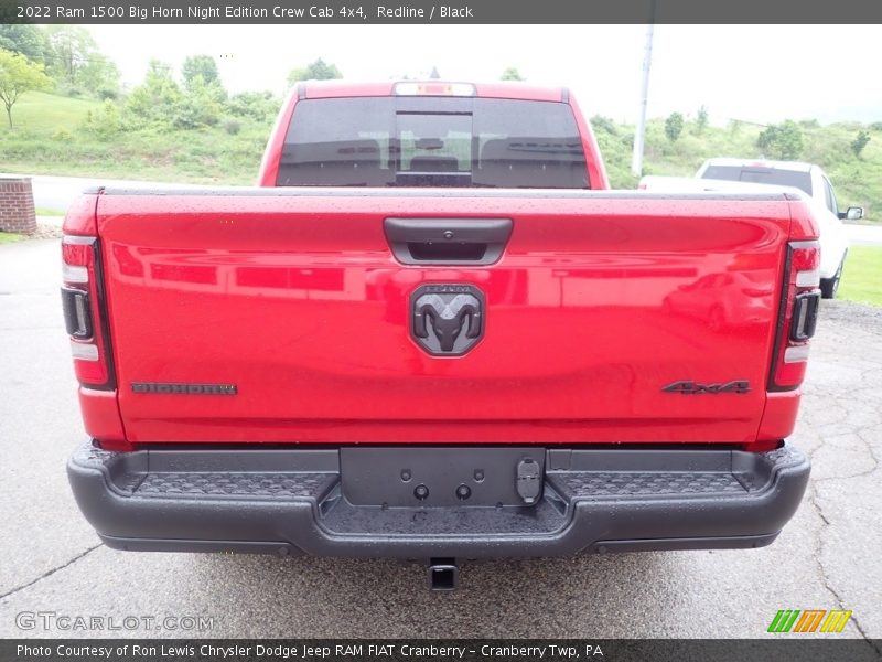 Redline / Black 2022 Ram 1500 Big Horn Night Edition Crew Cab 4x4