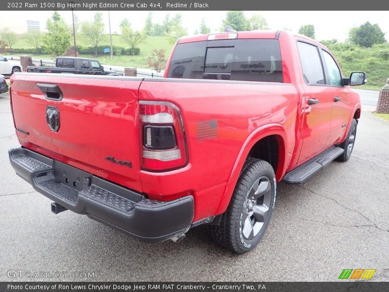 Redline / Black 2022 Ram 1500 Big Horn Night Edition Crew Cab 4x4