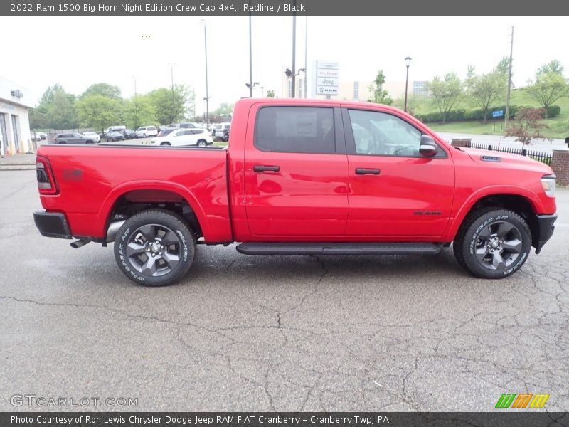 Redline / Black 2022 Ram 1500 Big Horn Night Edition Crew Cab 4x4