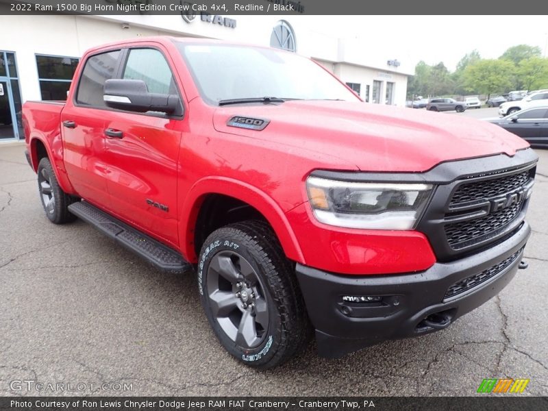 Redline / Black 2022 Ram 1500 Big Horn Night Edition Crew Cab 4x4