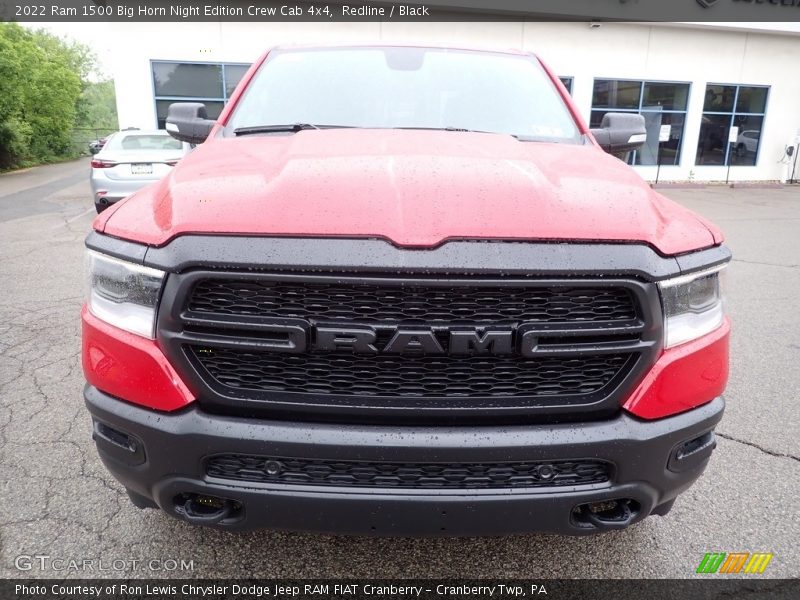 Redline / Black 2022 Ram 1500 Big Horn Night Edition Crew Cab 4x4