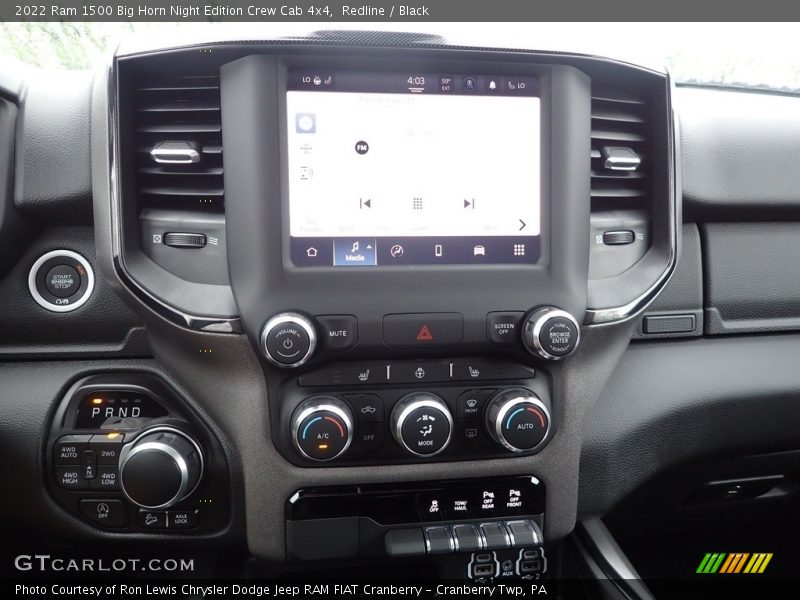 Redline / Black 2022 Ram 1500 Big Horn Night Edition Crew Cab 4x4