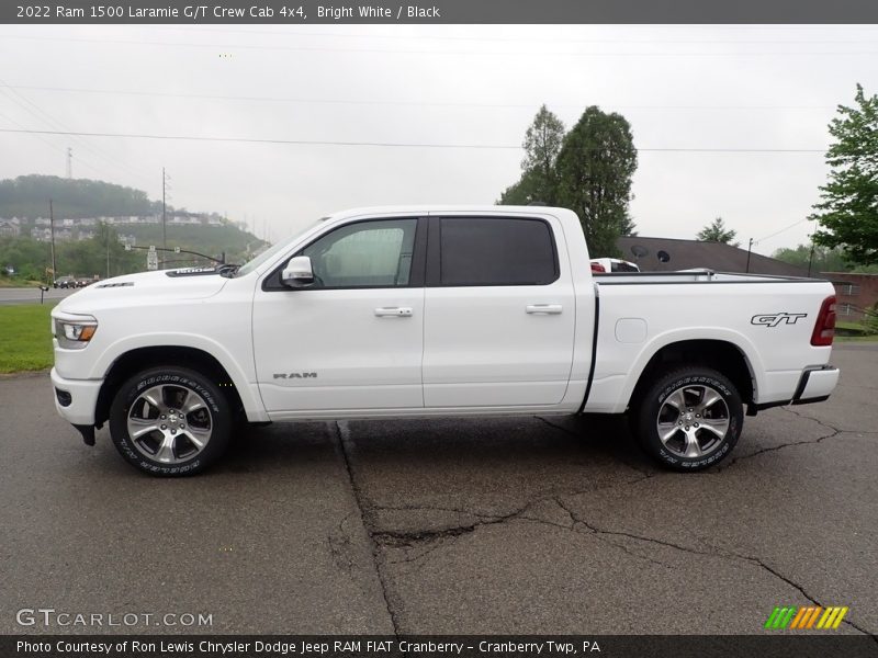 Bright White / Black 2022 Ram 1500 Laramie G/T Crew Cab 4x4