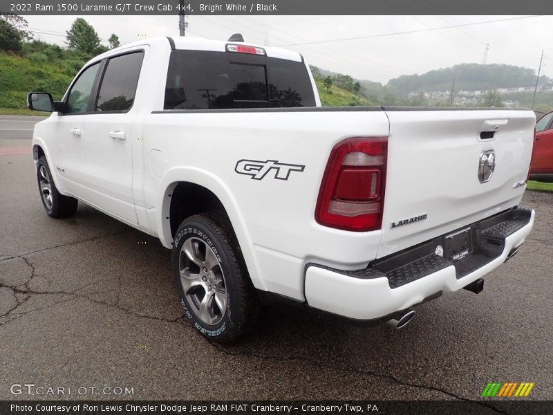 Bright White / Black 2022 Ram 1500 Laramie G/T Crew Cab 4x4