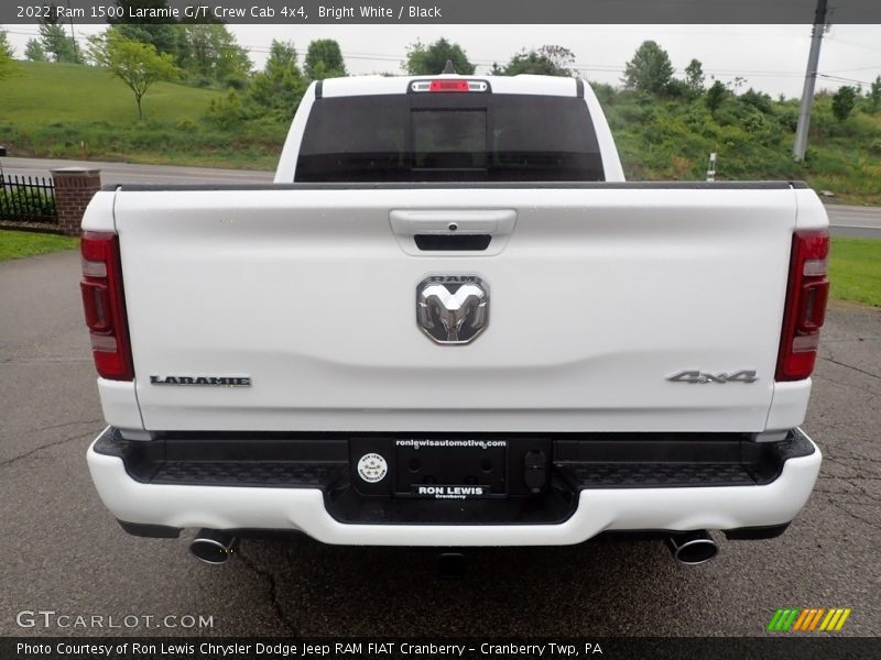 Bright White / Black 2022 Ram 1500 Laramie G/T Crew Cab 4x4