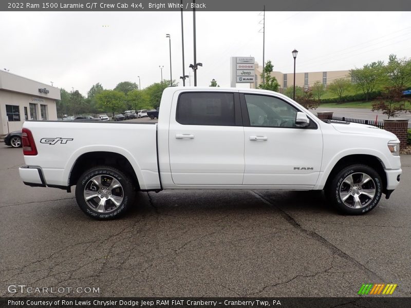 Bright White / Black 2022 Ram 1500 Laramie G/T Crew Cab 4x4