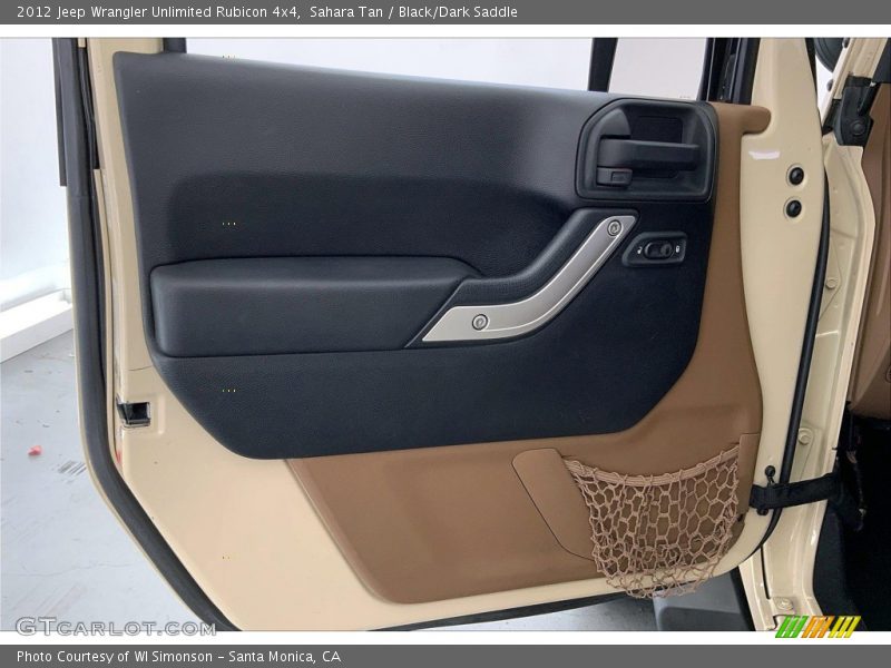 Sahara Tan / Black/Dark Saddle 2012 Jeep Wrangler Unlimited Rubicon 4x4