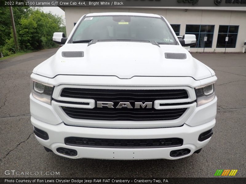 Bright White / Black 2022 Ram 1500 Laramie G/T Crew Cab 4x4