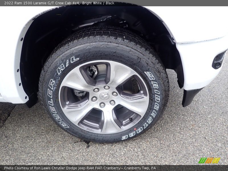 Bright White / Black 2022 Ram 1500 Laramie G/T Crew Cab 4x4