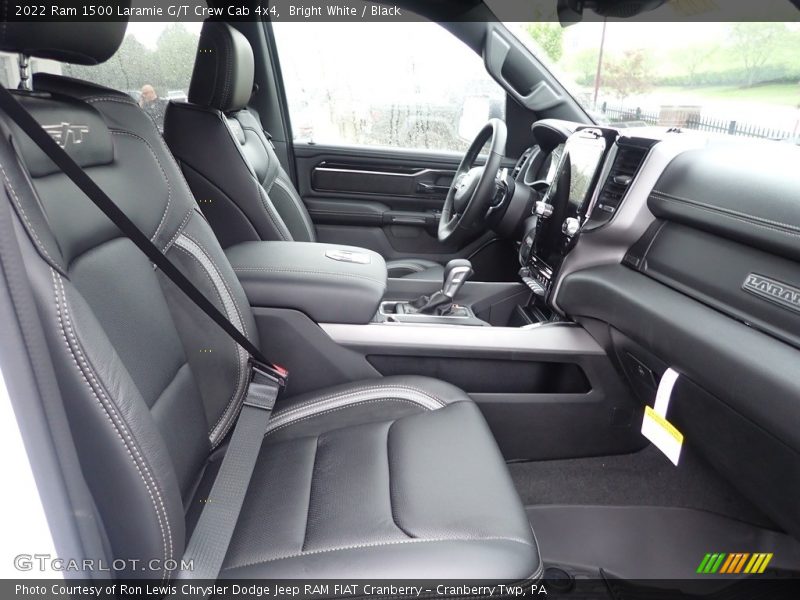 Bright White / Black 2022 Ram 1500 Laramie G/T Crew Cab 4x4