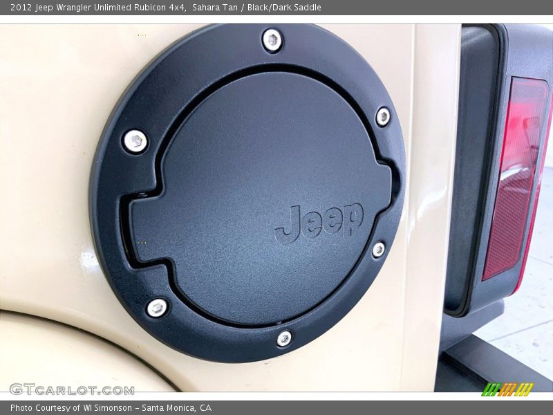 Sahara Tan / Black/Dark Saddle 2012 Jeep Wrangler Unlimited Rubicon 4x4