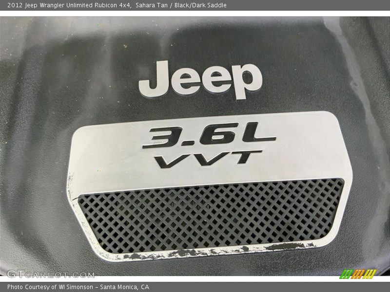 Sahara Tan / Black/Dark Saddle 2012 Jeep Wrangler Unlimited Rubicon 4x4