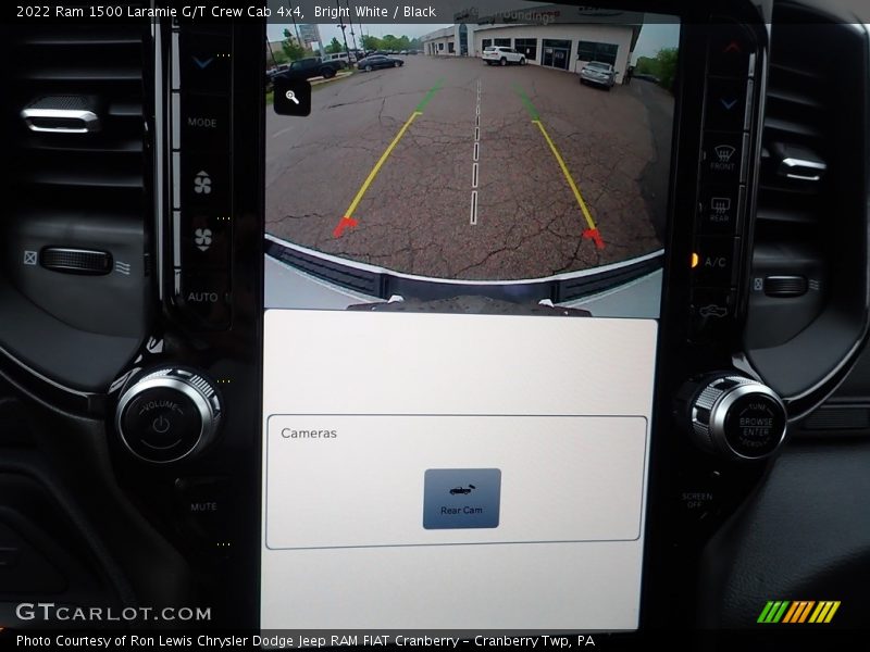 Bright White / Black 2022 Ram 1500 Laramie G/T Crew Cab 4x4