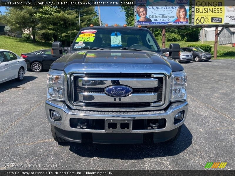 Magnetic Metallic / Steel 2016 Ford F250 Super Duty XLT Regular Cab 4x4