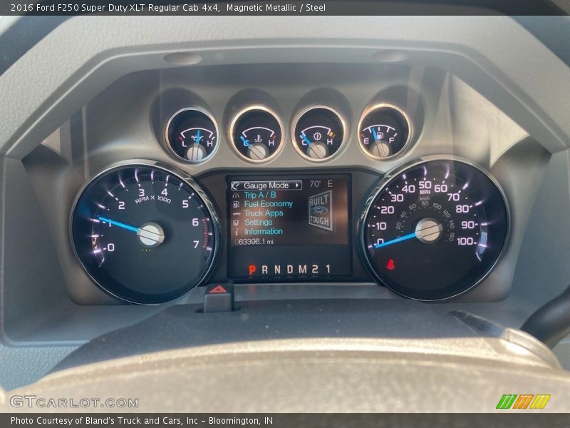  2016 F250 Super Duty XLT Regular Cab 4x4 XLT Regular Cab 4x4 Gauges