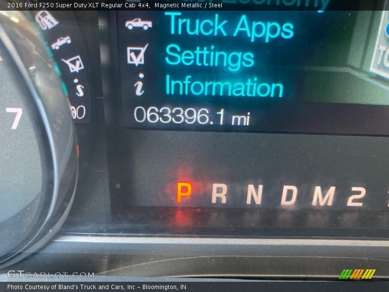 Magnetic Metallic / Steel 2016 Ford F250 Super Duty XLT Regular Cab 4x4