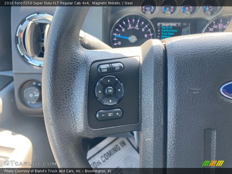  2016 F250 Super Duty XLT Regular Cab 4x4 Steering Wheel