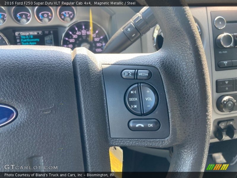  2016 F250 Super Duty XLT Regular Cab 4x4 Steering Wheel
