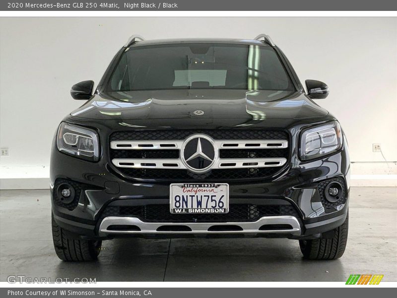 Night Black / Black 2020 Mercedes-Benz GLB 250 4Matic