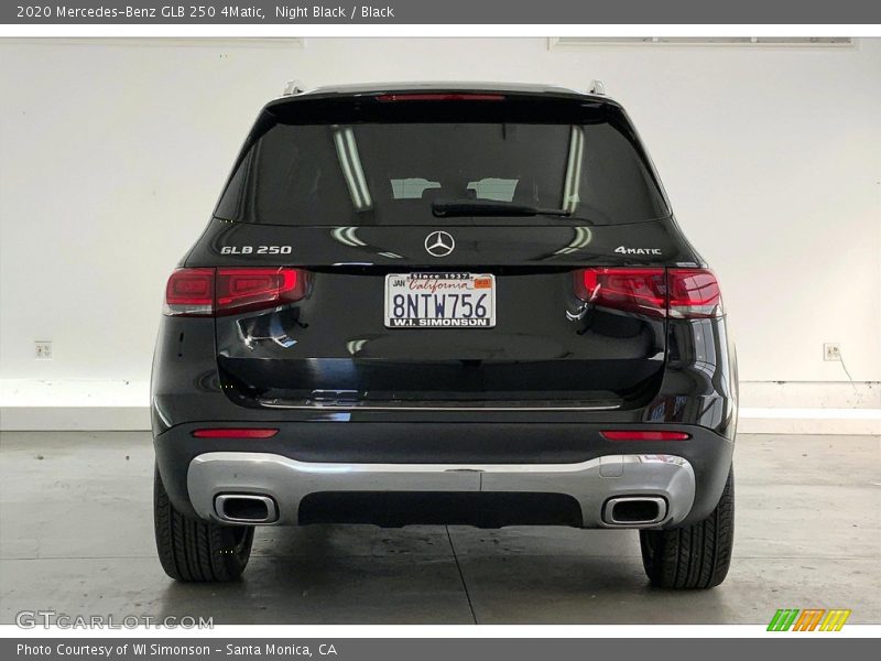 Night Black / Black 2020 Mercedes-Benz GLB 250 4Matic