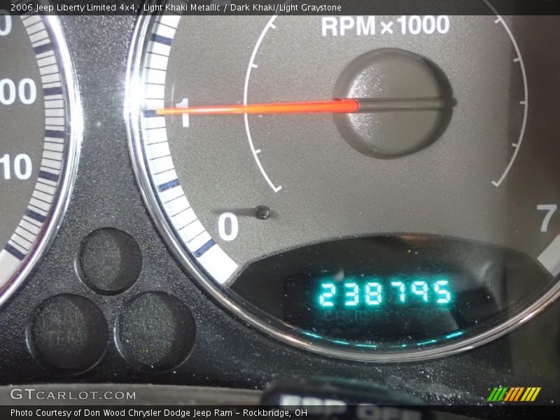 Light Khaki Metallic / Dark Khaki/Light Graystone 2006 Jeep Liberty Limited 4x4