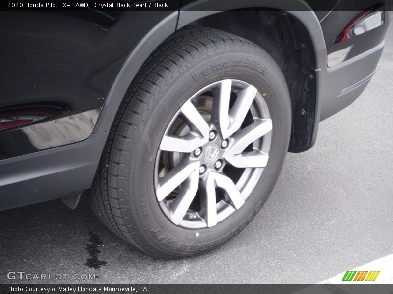 Crystal Black Pearl / Black 2020 Honda Pilot EX-L AWD