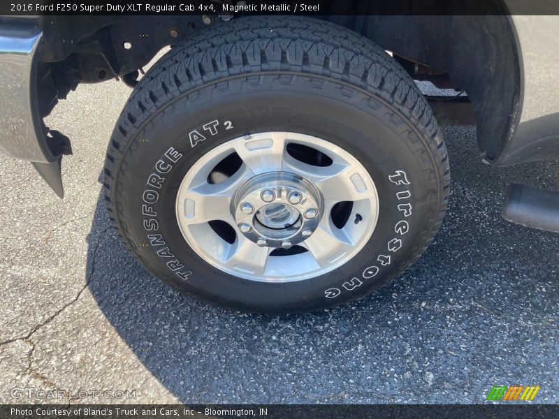  2016 F250 Super Duty XLT Regular Cab 4x4 Wheel