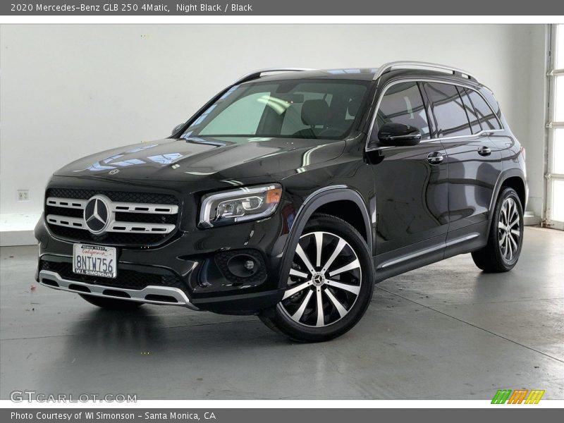 Night Black / Black 2020 Mercedes-Benz GLB 250 4Matic