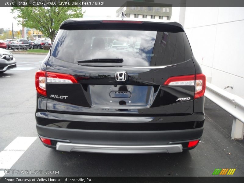 Crystal Black Pearl / Black 2020 Honda Pilot EX-L AWD