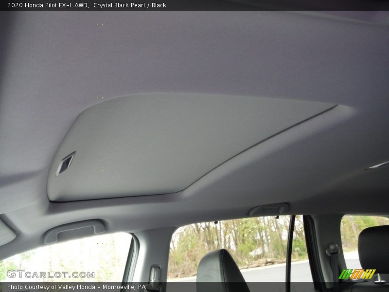 Crystal Black Pearl / Black 2020 Honda Pilot EX-L AWD