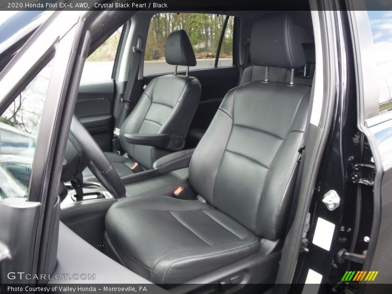 Crystal Black Pearl / Black 2020 Honda Pilot EX-L AWD