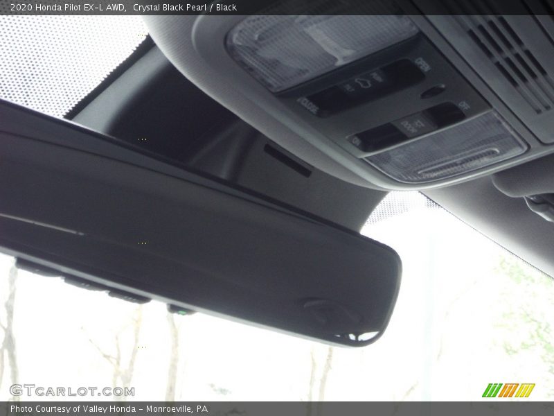 Crystal Black Pearl / Black 2020 Honda Pilot EX-L AWD