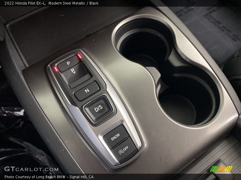 Modern Steel Metallic / Black 2022 Honda Pilot EX-L