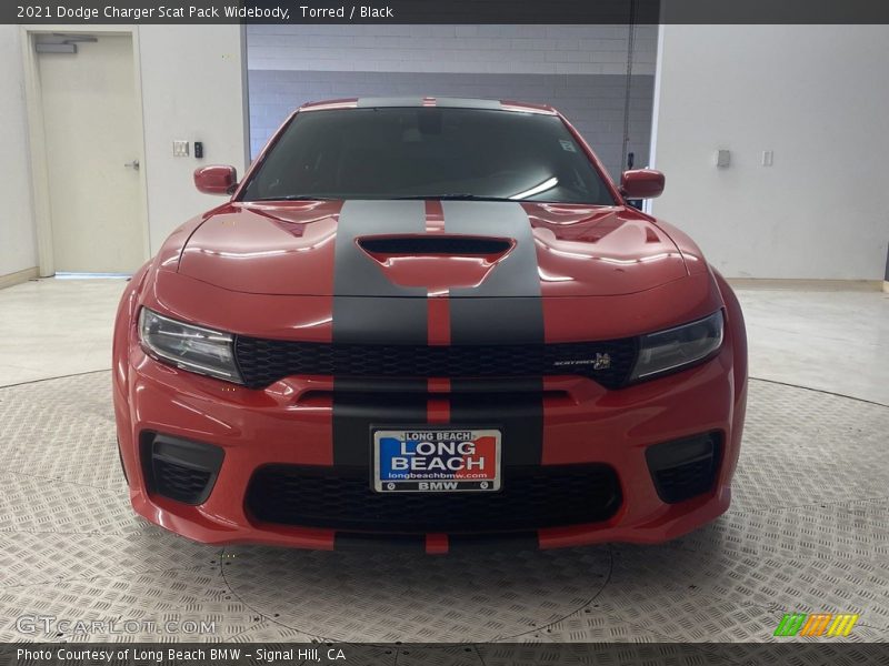 Torred / Black 2021 Dodge Charger Scat Pack Widebody