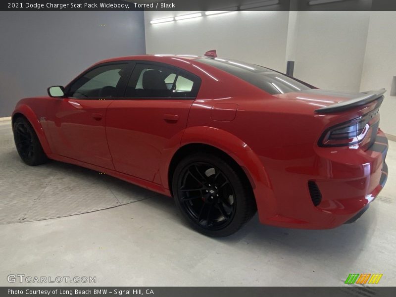 Torred / Black 2021 Dodge Charger Scat Pack Widebody