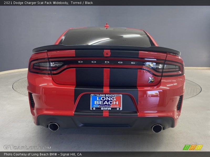 Torred / Black 2021 Dodge Charger Scat Pack Widebody