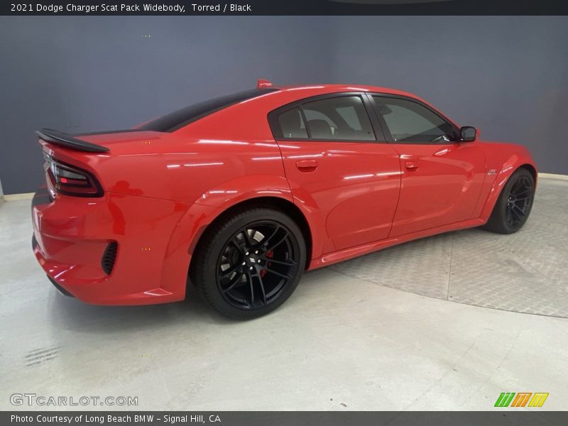 Torred / Black 2021 Dodge Charger Scat Pack Widebody