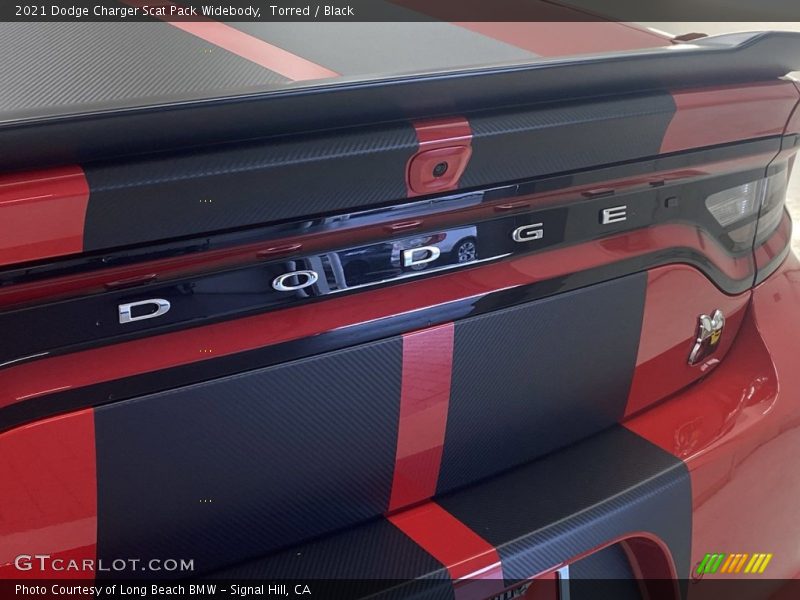 Torred / Black 2021 Dodge Charger Scat Pack Widebody