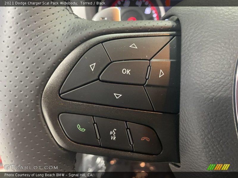  2021 Charger Scat Pack Widebody Steering Wheel