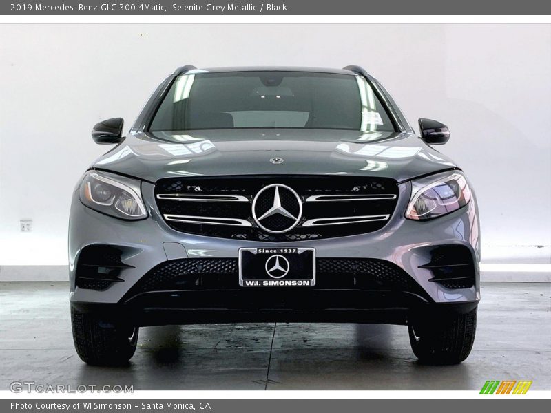 Selenite Grey Metallic / Black 2019 Mercedes-Benz GLC 300 4Matic