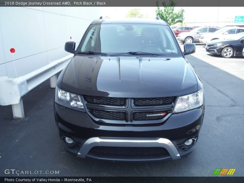 Pitch Black / Black 2018 Dodge Journey Crossroad AWD