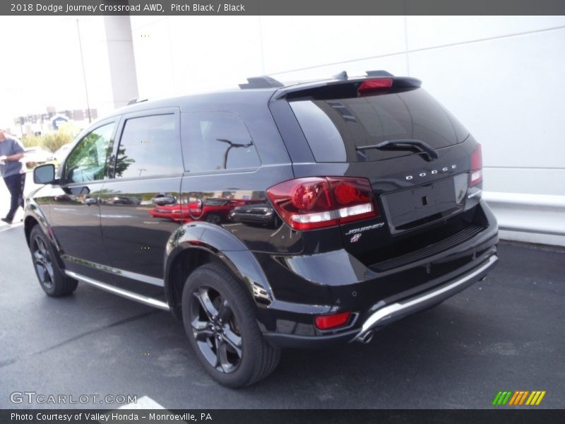 Pitch Black / Black 2018 Dodge Journey Crossroad AWD