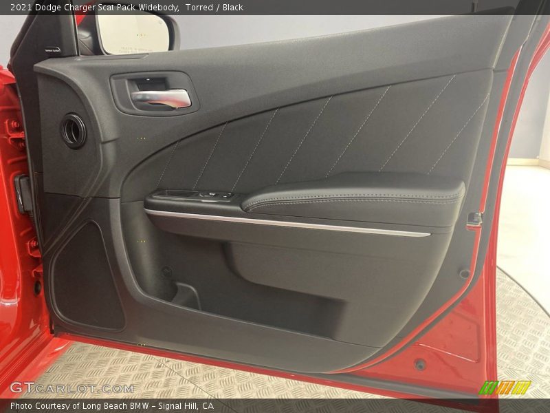 Door Panel of 2021 Charger Scat Pack Widebody