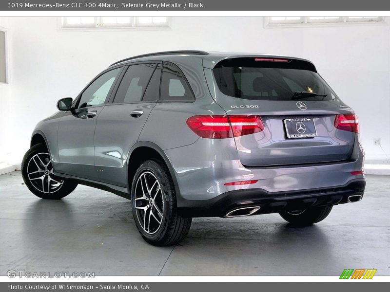 Selenite Grey Metallic / Black 2019 Mercedes-Benz GLC 300 4Matic