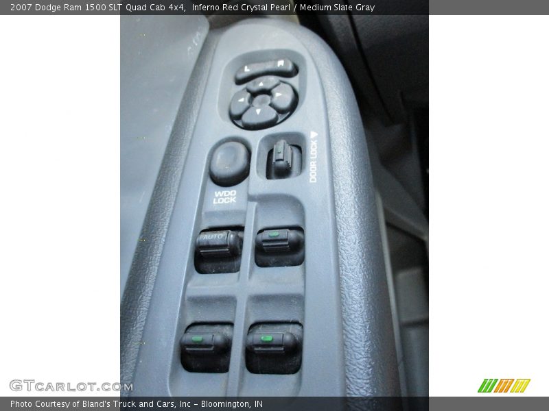 Inferno Red Crystal Pearl / Medium Slate Gray 2007 Dodge Ram 1500 SLT Quad Cab 4x4