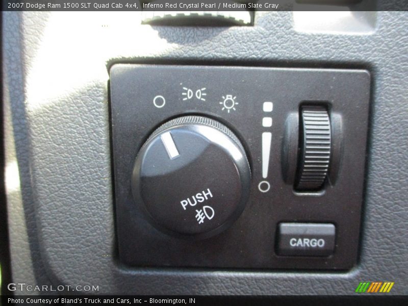 Inferno Red Crystal Pearl / Medium Slate Gray 2007 Dodge Ram 1500 SLT Quad Cab 4x4