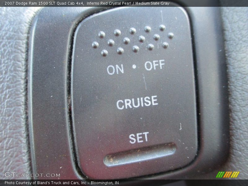 Inferno Red Crystal Pearl / Medium Slate Gray 2007 Dodge Ram 1500 SLT Quad Cab 4x4