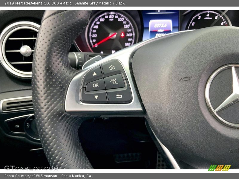 Selenite Grey Metallic / Black 2019 Mercedes-Benz GLC 300 4Matic