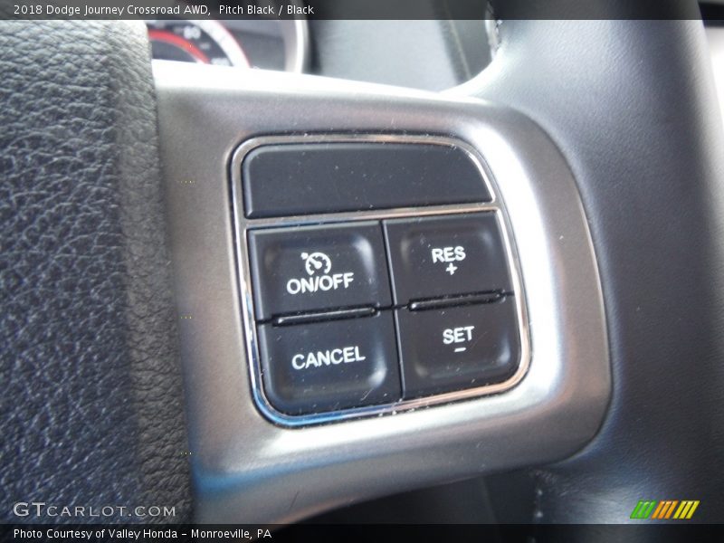 Pitch Black / Black 2018 Dodge Journey Crossroad AWD